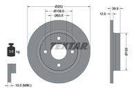 TEXTAR 92292803 Bremsscheibe