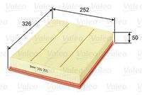 VALEO 585265 Luftfilter