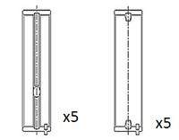 FAI AutoParts BM1031STD Kurbelwellenlager