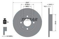 TEXTAR 92029803 Bremsscheibe