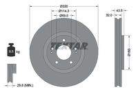 TEXTAR 92169903 Bremsscheibe