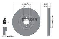 TEXTAR 92256903 Bremsscheibe