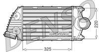 DENSO DIT28016 Ladeluftkühler