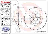 BREMBO 09B97011 Bremsscheibe