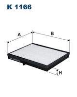 FILTRON K1166 Filter, Innenraumluft