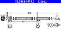 ATE 24526205753 Bremsschlauch