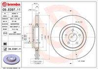BREMBO 09E09711 Bremsscheibe