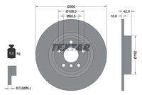 TEXTAR 92309505 Bremsscheibe