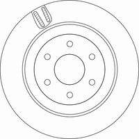 TRW DF6967 Bremsscheibe