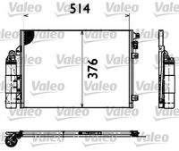 VALEO 817428 Kondensator, Klimaanlage
