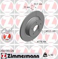 ZIMMERMANN 250135120 Bremsscheibe