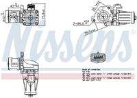 NISSENS 98376 AGR-Ventil