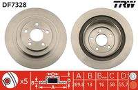 TRW DF7328 Bremsscheibe