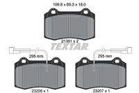 TEXTAR 2138103 Bremsbelagsatz, Scheibenbremse