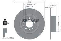 TEXTAR 92313603 Bremsscheibe