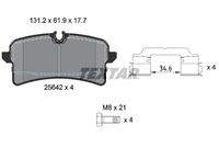 TEXTAR 2564203 Bremsbelagsatz, Scheibenbremse