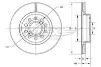 TOMEX Brakes TX7030 Bremsscheibe