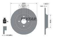 TEXTAR 92188303 Bremsscheibe