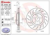 BREMBO 09A44821 Bremsscheibe
