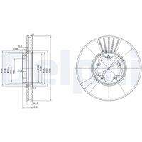 DELPHI BG3676 Bremsscheibe