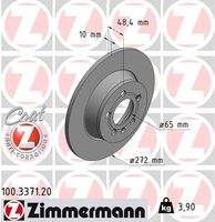 ZIMMERMANN 100337120 Bremsscheibe