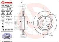 BREMBO 09770211 Bremsscheibe
