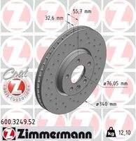 ZIMMERMANN 600324952 Bremsscheibe