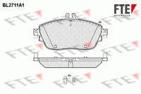 FTE BL2711A1 Bremsbelagsatz, Scheibenbremse