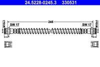 ATE 24522802453 Bremsschlauch