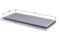 KNECHT LAK83 Filter, Innenraumluft