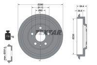 TEXTAR 94039300 Bremstrommel