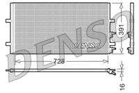 DENSO DCN10017 Kondensator, Klimaanlage