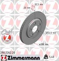 ZIMMERMANN 290226220 Bremsscheibe