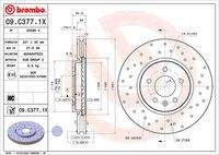 BREMBO 09C3771X Bremsscheibe