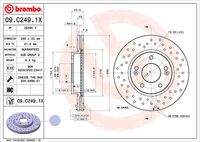 BREMBO 09C2491X Bremsscheibe