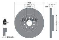 TEXTAR 92327103 Bremsscheibe