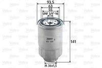 VALEO 587709 Kraftstofffilter