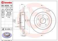 BREMBO 08N23311 Bremsscheibe