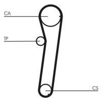 CONTINENTAL CTAM CT739 Zahnriemen