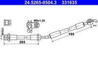 ATE 24526505043 Bremsschlauch