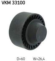 SKF VKM33100 Umlenk-/Führungsrolle, Keilrippenriemen