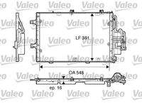 VALEO 817609 Kondensator, Klimaanlage