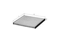 KNECHT LA109 Filter, Innenraumluft