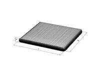 KNECHT LA143 Filter, Innenraumluft