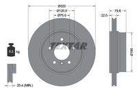 TEXTAR 92141603 Bremsscheibe