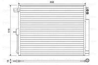 VALEO 822616 Kondensator, Klimaanlage