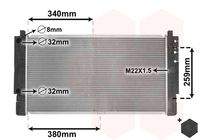 VAN WEZEL 58002149 Kühler, Motorkühlung