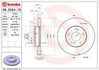 BREMBO 09525410 Bremsscheibe