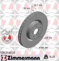 ZIMMERMANN 530246020 Bremsscheibe