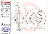 BREMBO 09D97911 Bremsscheibe